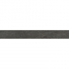 Плитка напольная, бордюр 7,5x60 Apavisa Burlington Lista G-93 Black Lappato (черная, лаппатированная)