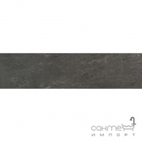 Плитка для підлоги 22,5x90 Apavisa Burlington G-1426 Black Lappato (чорна, лаппатована)