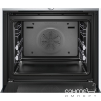 Духовой шкаф Siemens iQ700 HB633GHS1 черное стекло/нержавеющая сталь