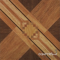 Плитка для підлоги Інтеркерама Emilia темно-коричнева 35х35, арт. 3535 04 012