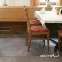 Плитка напольная 45x45 Apavisa Quartzstone G-1258 Domus Grafito Natural (черная, матовая)