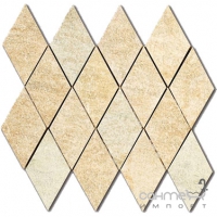 Мозаїка 30x30 Apavisa Quartzstone Мозаїка Rombo G-179 Deco Beige Estructurado (бежева)