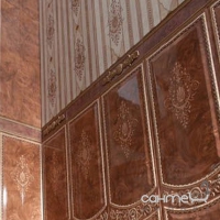 Плитка настенная Venus Parisien фриз Zocalo глянцевый 13,5х25,3 