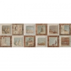 Плитка настенная Hispania Ceramica Marble декор Venice Cube глянцевый 20х60