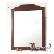 Зеркало для ванной H2O B020 (натуральное дерево, цвет венге)