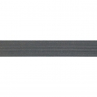 Настінна плитка, фриз 10x60 Apavisa Otta Lista G-91 Antracita Corrugato (темно-сіра, структурна)