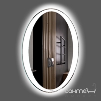 Зеркало для ванной комнаты с LED подсветкой Liberta Luxor 800x600