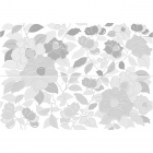 Настінна плитка Keraben Tiffany декор Tiara Grey глянсовий 24х69