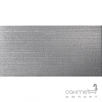 Настінна плитка 30x60 Apavisa Otta G-1860 Silver Corrugato (срібло, структурна)