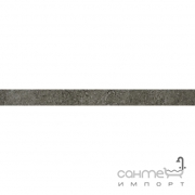 Плитка, фриз 2,5x30 Apavisa Limestone Antique Lista G-57 Grafito Lappato (темно-серая, лаппато)