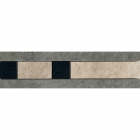 Плитка, фриз 8x30 Apavisa Stonetech Ceres Cenefa-3 G-109 Gris