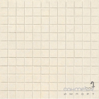 Плитка під мозаїку 30x30 Apavisa Limestone Preincision 2,5x2,5 G-1506 Antique Marfil Lappato (світло-бежева, лаппато)