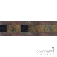 Плитка фриз 8x30 Apavisa Stonetech Ceres Cenefa-3 G-109 Copper