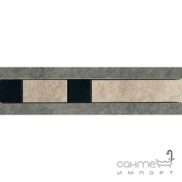Плитка, фриз 8x30 Apavisa Stonetech Ceres Cenefa-3 G-109 Gris