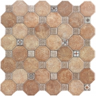 Плитка для підлоги 32,5x32,5 Oset Royal Brown (під мозаїку)