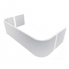 Комплект панелей для ванни Excellent Arana 180 білий
