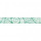 Плитка настенная 5,4х35 Береза керамика Лазурь фриз Ракушки

