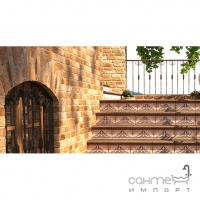 Настінна плитка під цеглу 14,7 х44, 2 Monopole Castillo Almansa (коричнева)