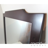 Дзеркало для ванної кімнати з поличкою та ящиками H2O B021 колір венге (уцінка)
