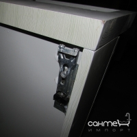 Дзеркальна шафка для ванної кімнати з підсвічуванням EAGO PC 122 FA-2 колір білий дуб (уцінка)