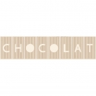 Плитка настенная 10х40 Monopole Mate Liso декор Chocolate Alpes Latte