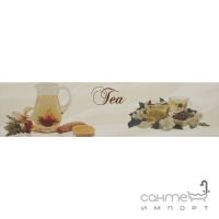 Настінна плитка 10х40 Monopole Mate Liso декор Sweet Tea