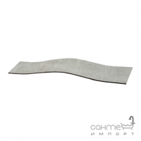 Гнутый керамогранит 15x90 Apavisa Vintage Curve-15 G-1850 Grey Natural (серый)