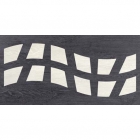 Плитка для підлоги, декор 45x90 Apavisa Rovere Decor Wave G-599 Black Decape (чорна)