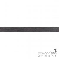 Бордюр 7,5x90 Apavisa Rovere Lista G-117 Black Decape (черный)