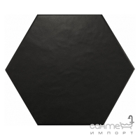 Керамограніт декор Equipe Hexatile Negro Mate 17.5x20 (шестигранник)