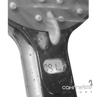Ручной душ 3-х функциональный с дисплеем, показывающим температуру воды Steinberg 1001657 хром