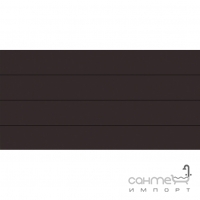 Плитка, декор 30x60 Apavisa Spectrum Preincision 7,5x60 G-1638 Black Satinado (сатиновая, черная)