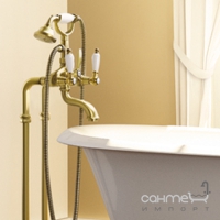 Змішувач для ванни з ручним душем Fiore Coloniale 02 ХХ 0600 колір на вибір