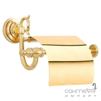 Держатель для туалетной бумаги с крышкой Kugu Versace 211G золото