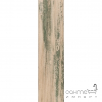 Напольная плитка 15х60 Aestetica Painted Wood Dry Brush Deco Green Touch ZSXPW14DR