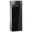 Окремий двокамерний холодильник із нижньою морозильною камерою Siemens KG49NSB31 чорний