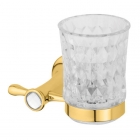 Склянка з настінним тримачем Kugu Bavaria 306G золото