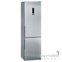 Отдельностоящий двухкамерный холодильник с нижней морозильной камерой Siemens KG39NXI32 нержавеющая сталь