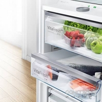 Окремий двокамерний холодильник із нижньою морозильною камерою Siemens KG49NAI31U нержавіюча сталь