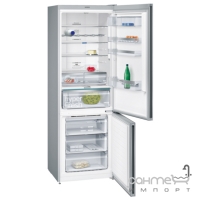 Окремий двокамерний холодильник із нижньою морозильною камерою Siemens KG49NLW30U білий