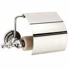Тримач для туалетного паперу з кришкою Kugu Eldorado 811C хром