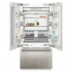 Вбудований двокамерний холодильник із нижньою морозильною камерою Siemens French Door-A-Cool CI36BP01