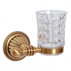 Склянка з настінним тримачем Kugu Hestia 906A антична бронза