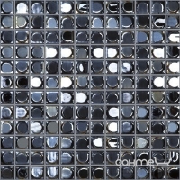 Мозаика 31,5x31,5 Vidrepur Aura Black (черная)