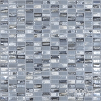 Мозаїка 31,5x31,5 Vidrepur Bijou Silver (сіра)