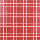 Мозаика 31,5x31,5 Vidrepur Colors Solid Rojo 808 (красная)