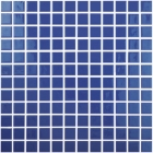 Мозаика 31,5x31,5 Vidrepur Colors Solid Azul Marino 803 (синяя)
