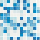 Мозаика 31,5x31,5 Vidrepur Colors Mix 110/510/100 (Azul Celeste/Azul Niza/Blanco)