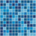 Мозаика 31,5x31,5 Vidrepur Colors Mix 110/508 (Azul Celeste/Azul Marino)
