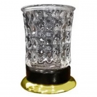 Склянка настільна Kugu Black Freestand 250G&B золото-чорна
